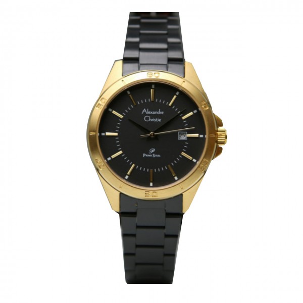 Alexandre Christie AC 1011 Gold Black Steel Man MDBEGGR New Alexandre Christie AC 1011 Gold Black Steel Man MDBEGGR New